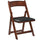 FOLDING GAME CHAIR - BLACK