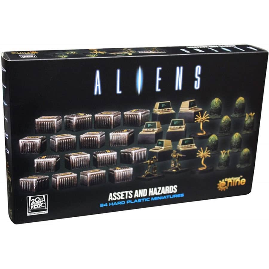 Gale Force 9 -  Aliens: Assets And Hazards (Miniature Expansion)