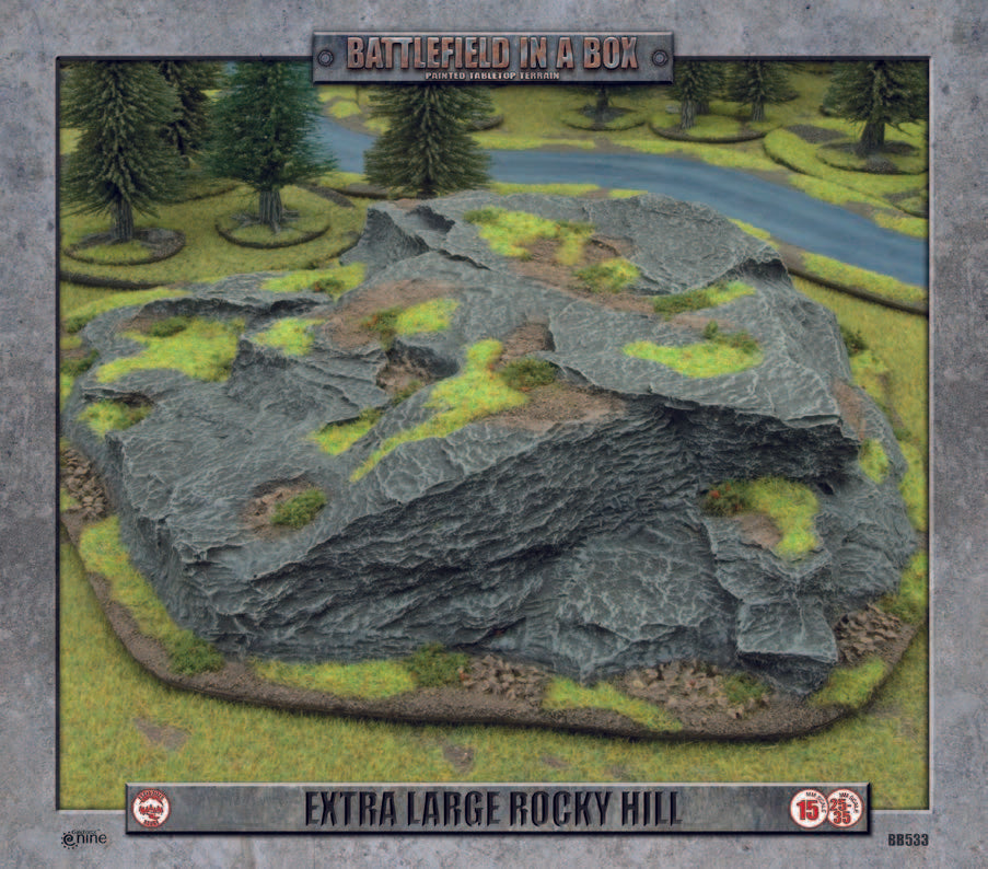Gale Force Nine - Battlefield In A Box: Essentials - Extra Large Rocky Hill