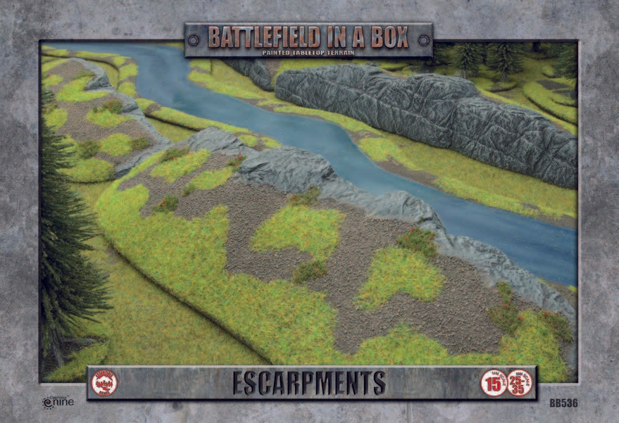 Gale Force Nine - Battlefield In A Box: Essentials - Escarpments