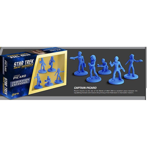 Gale Force 9 -  Star Trek Away Missions: Battle Of Wolf 359: Federation Away Team: Picard