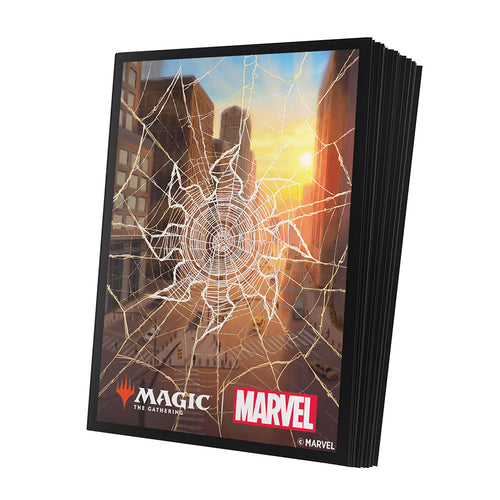 Gamegenic: Magic The Gathering: Spm Marvel's Spider-Man: Premium Art Sleeves: Spider-Man Plains