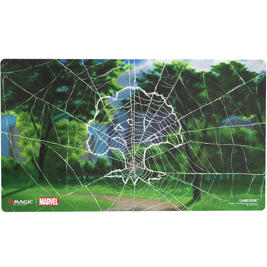 Gamegenic: Magic The Gathering: Spm Marvel's Spider-Man: Shiny Playmat: Spider-Man Forest
