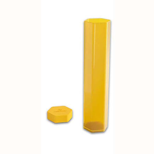 Gamegenic: Hexagonal Playmat Tube: Yellow