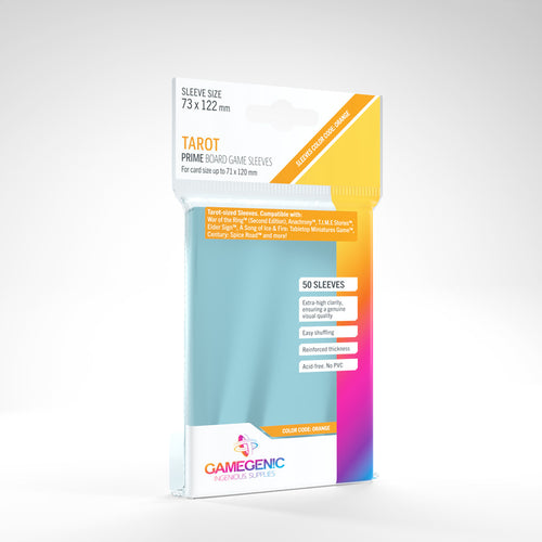 Gamegenic - Gamegenics Prime Sleeves: Tarot (72 X 122 Mm)