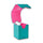 Gamegenic: Squire 100+ Xl Convertible Teal And Pink