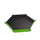 Gamegenic: Magnetic Dice Tray: Hexagonal Black-Green