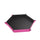 Gamegenic: Magnetic Dice Tray: Hexagonal Black-Pink