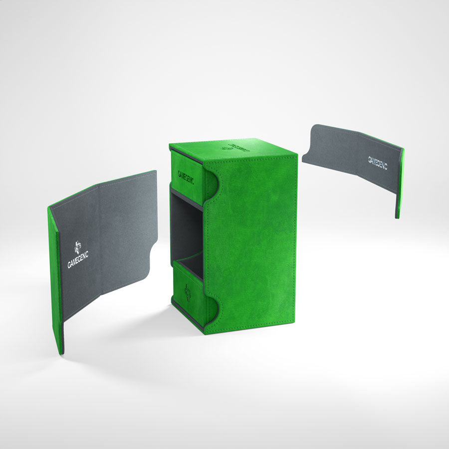 Gamegenic - Gamegenic Deck Box Watchtower 100+ Green