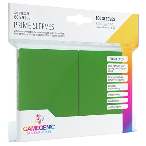 Gamegenic - Gamegenic - Prime Sleeves: Green