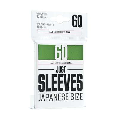 Gamegenic - Gamegenics Just Sleeves - Japanese Size Green