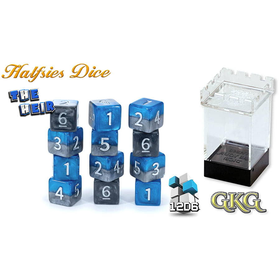 Gate Keeper Games -   12Ct D6 Dice: The Heir
