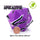 Gate Keeper Games -  Random Encounter: Apocalypse: Purple With Black And White Swirls: 58Mm Epic Silicone D20 Dice