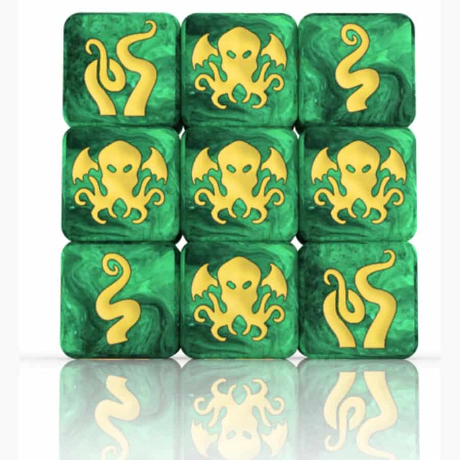 Gamelyn Games -  Tiny Epic Cthulhu: Extra Dice Set (9Ct)