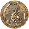 Goliath Coins: Dice Coin D20: Lawful Gold Dragon Pre-Order