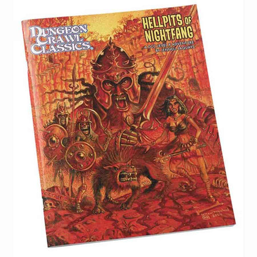 Goodman Games -  Caverns Of Thracia - Dungeon Crawl Classics Rpg: Hellpits Of Nightfang (Dcc Adventure)