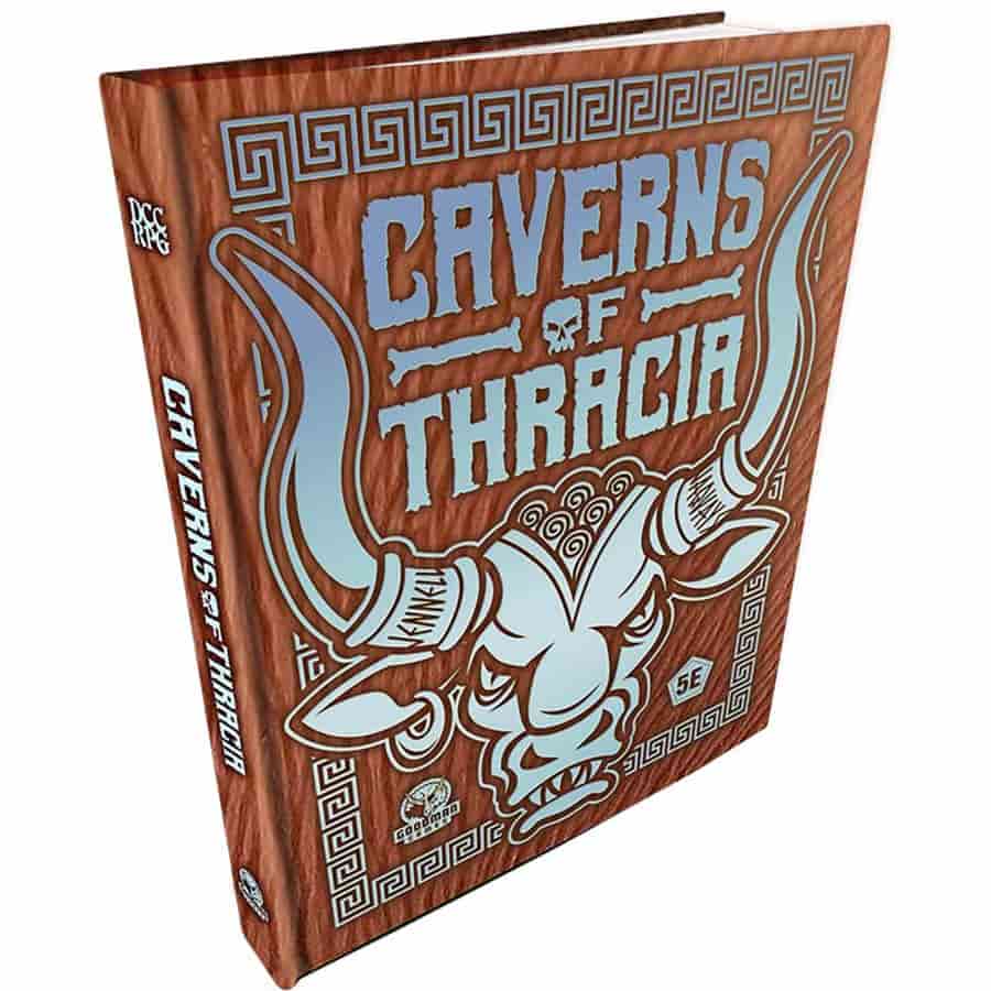 Goodman Games -  The Caverns Of Thracia (5E) (Minotaur Hide Cover)