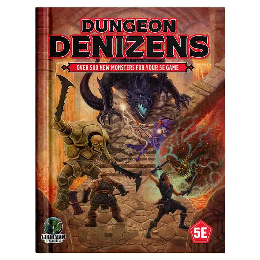 Goodman Games -  Fifth Edition Fantasy - Dungeons And Dragons 5E: Dungeon Denizens
