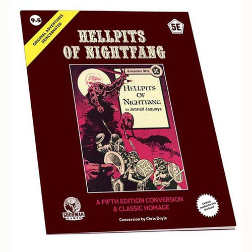 Goodman Games -  Caverns Of Thracia - Original Adventures Reincarnated: #9.5 Hellpits Of Nightfang (5E Adventure)