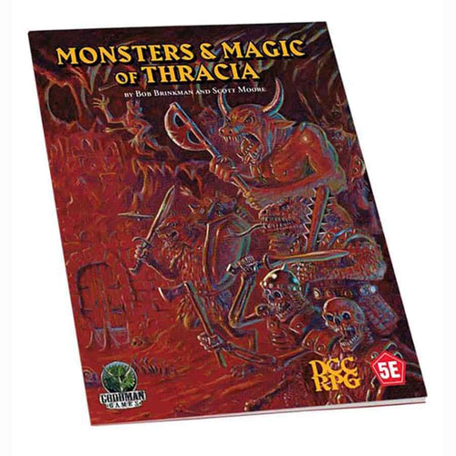 Goodman Games -  Caverns Of Thracia - Monsters And Magic Of Thracia (5E And Dcc)