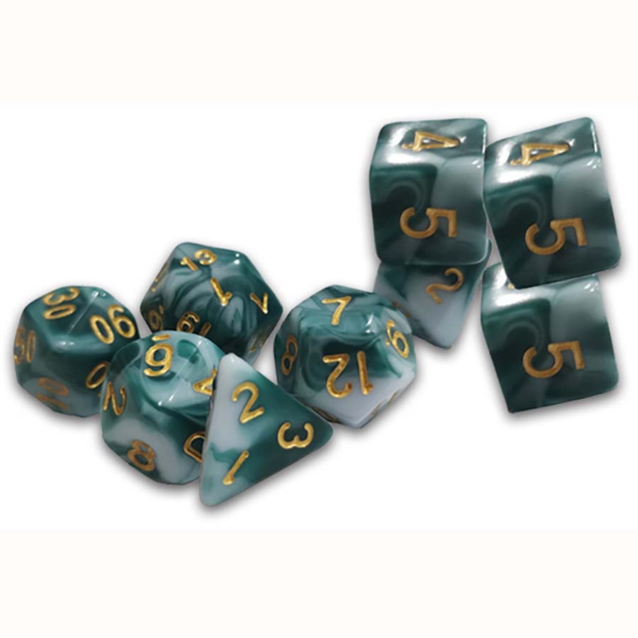 Goodman Games -  Caverns Of Thracia - Thracian Smoky Sacrifice Dice Set (Traditional 9Ct) Pre-Order