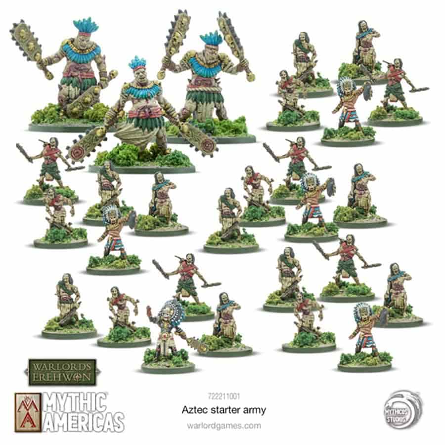 Warlord Games -  Mythic Americas: Aztec Warband (Starter Set)