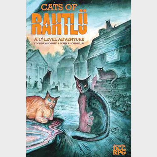 Horse Shark Games -  Dungeon Crawl Classics (Rpg): Cats Of Rahtlu