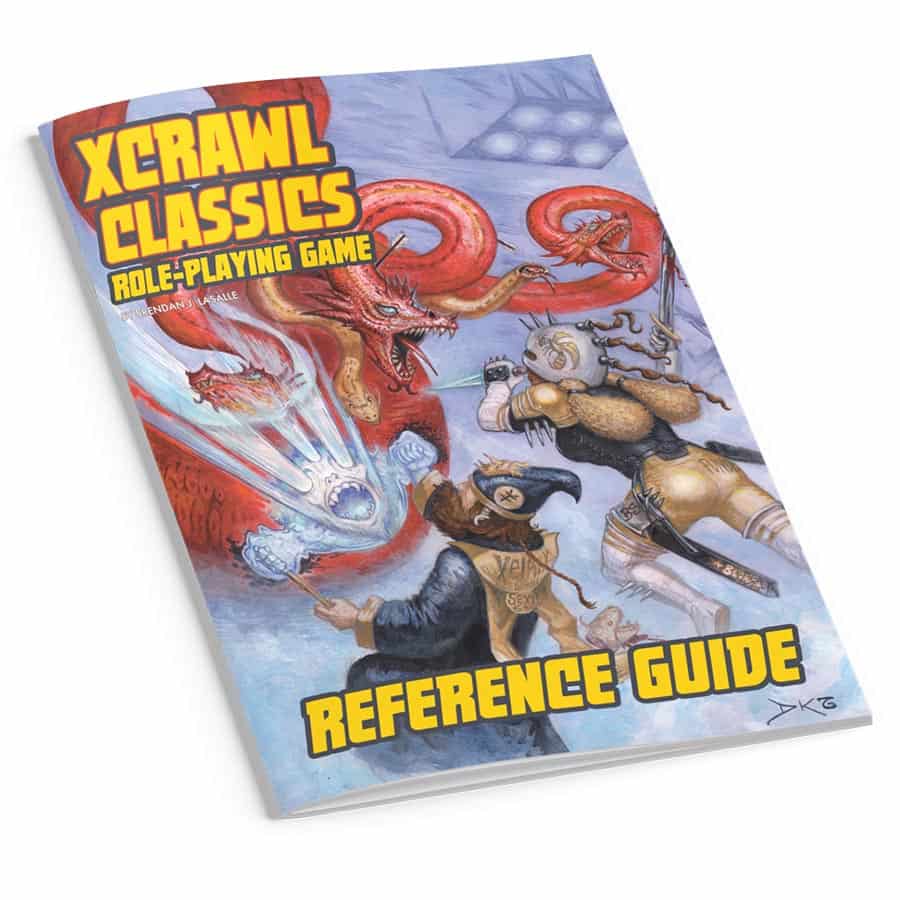 Goodman Games -  Xcrawl Classics Rpg: Reference Booklet