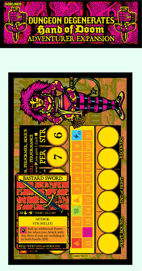 Goblinko - Dungeon Degenerates: Adventurer Expansion