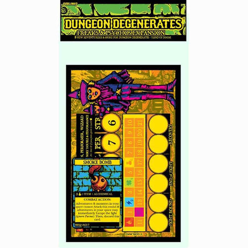 Goblinko Games -  Dungeon Degenerates: Freaks And Psychos Expansion