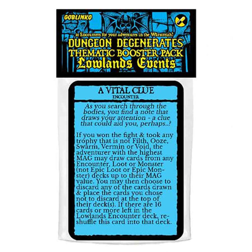 Goblinko Games -  Dungeon Degenerates: Lowlands Encounters Booster Expansion