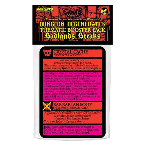 Goblinko Games -  Dungeon Degenerates: Badlands Breaks Booster Expansion