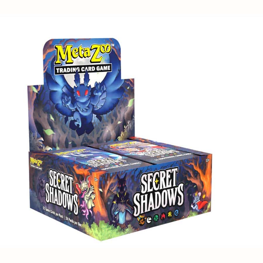 Gameqbator Labs Inc -  Metazoo Tcg: Secret Shadows Booster Box (24Ct) Pre-Order