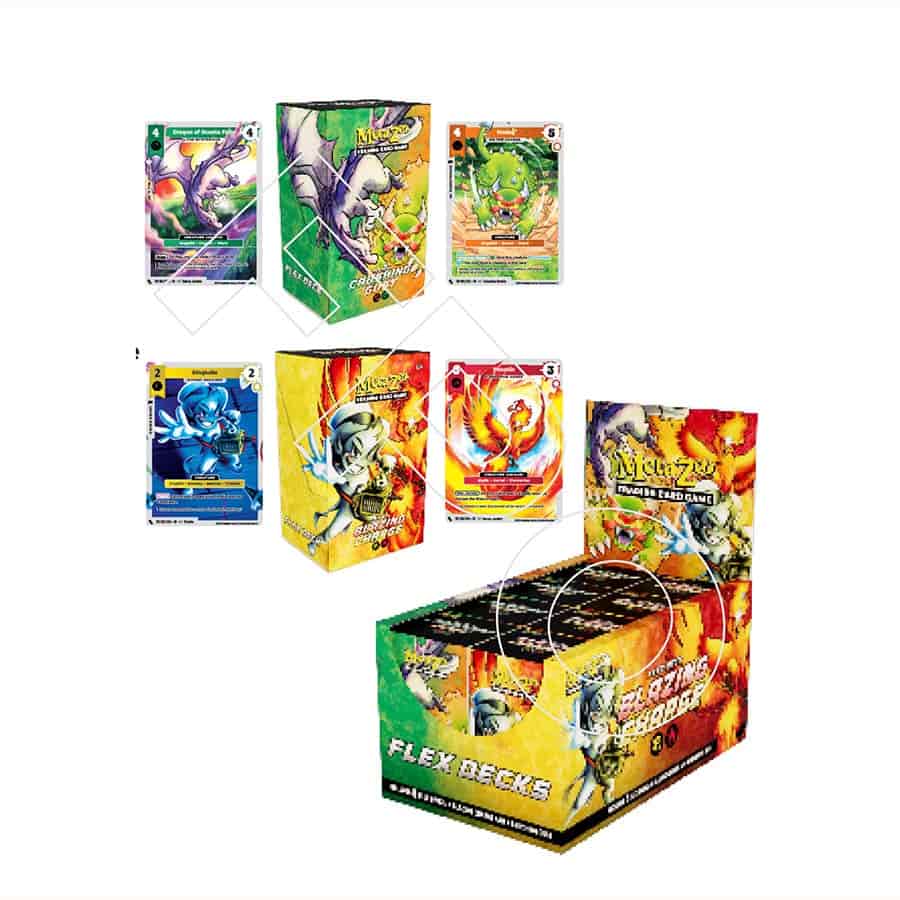 Gameqbator Labs Inc -  Metazoo Tcg: Flex Decks (8Ct Assortment)