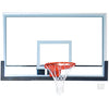 Gared Sports BB60G38HH 42 x 60 in. Glass Rectangular Backboard with Clear view