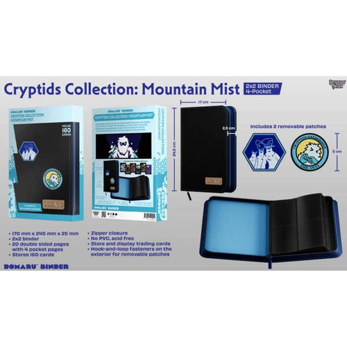 Gatherers' Tavern Pte Ltd -  Cryptid Collection - Gatherers' Tavern: Cryptids Collection: 9-Pocket Binder: Mountain Mist Pre-Order
