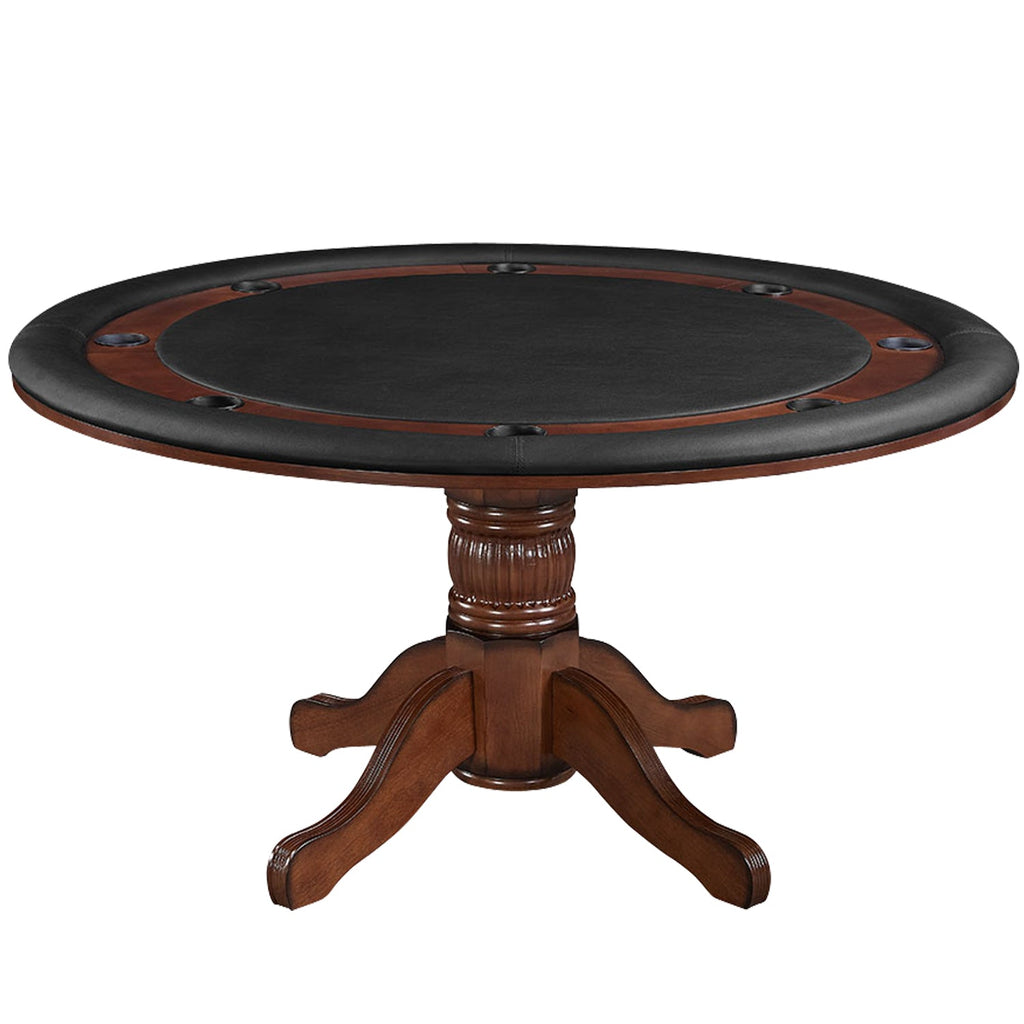 60'' 2 IN 1 GAME TABLE - CHESTNUT