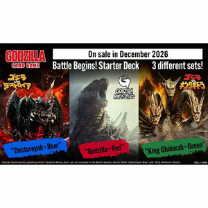 Bushiroad Se-Asia Pte Ltd -  Godzilla Card Game: Starter Deck: Battle Begins! Godzilla Red (6Ct) Pre-Order