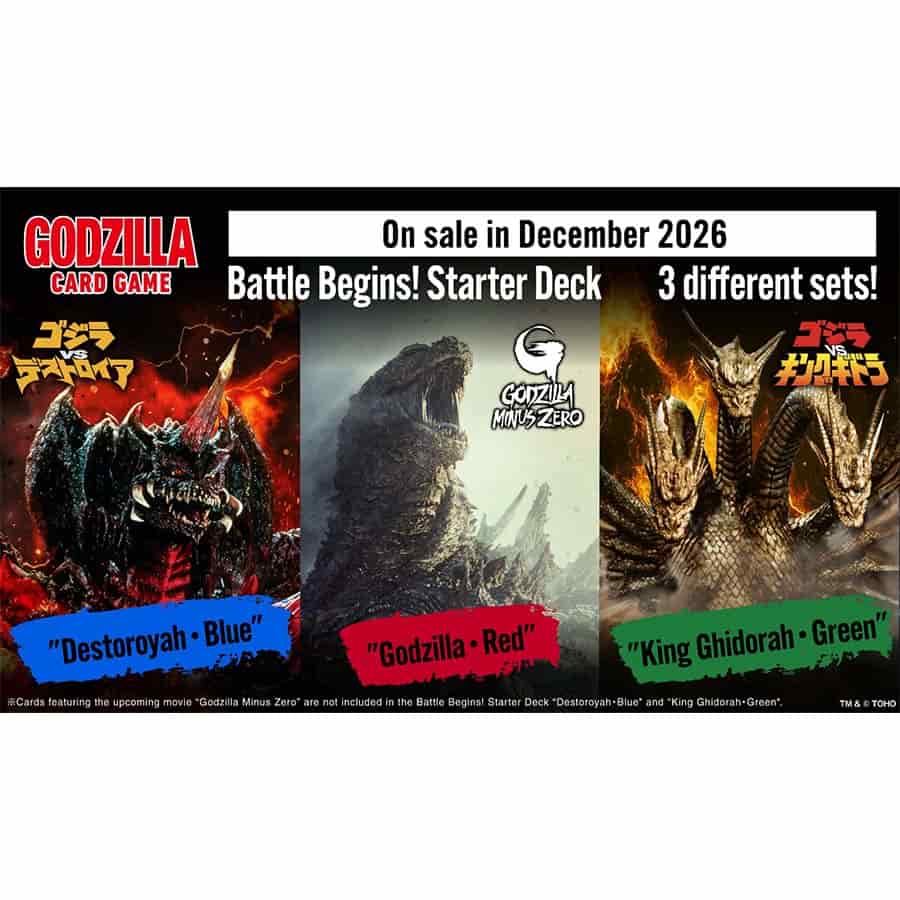 Bushiroad Se-Asia Pte Ltd -  Godzilla Card Game: Starter Deck: Battle Begins! Destroyah Blue (6Ct) Pre-Order