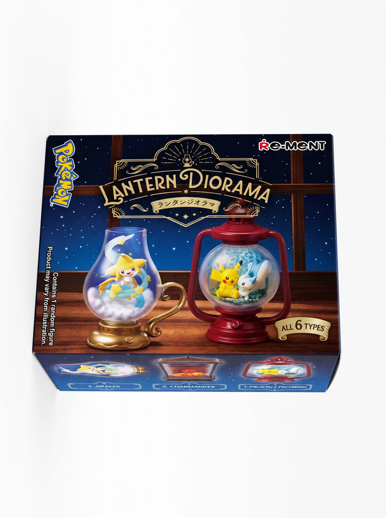 Pokemon Lantern Diorama - 1 Random Figure - Re-ment Toys