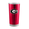 Georgia Bulldogs Travel Tumbler 20oz Stainless Steel - Logo Brands