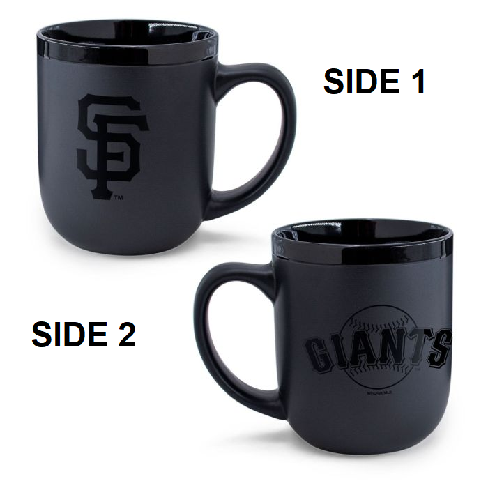 San Francisco Giants Coffee Mug 17oz Matte Black - WinCraft
