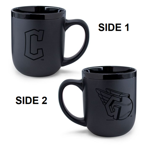 Cleveland Guardians Coffee Mug 17oz Matte Black - WinCraft
