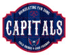 Washington Capitals Sign Wood 12 Inch Homegating Tavern - Special Order - Fan Creations