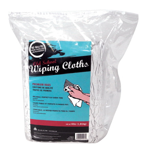 Trimaco TM10474 18 x 18 in. Old School Jersey Rags - 4 lbs