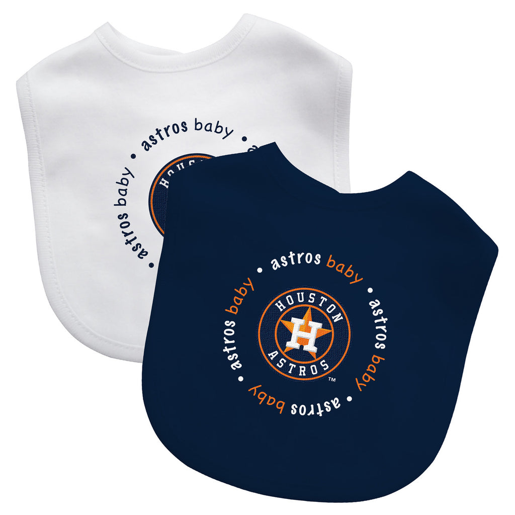Houston Astros Baby Bib 2 Pack - Masterpieces Puzzle Company