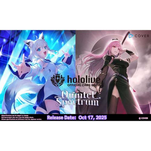 Bushiroad Se-Asia Pte Ltd -  Hololive Official Card Game Booster Pack: Quintet Spectrum (12Ct)