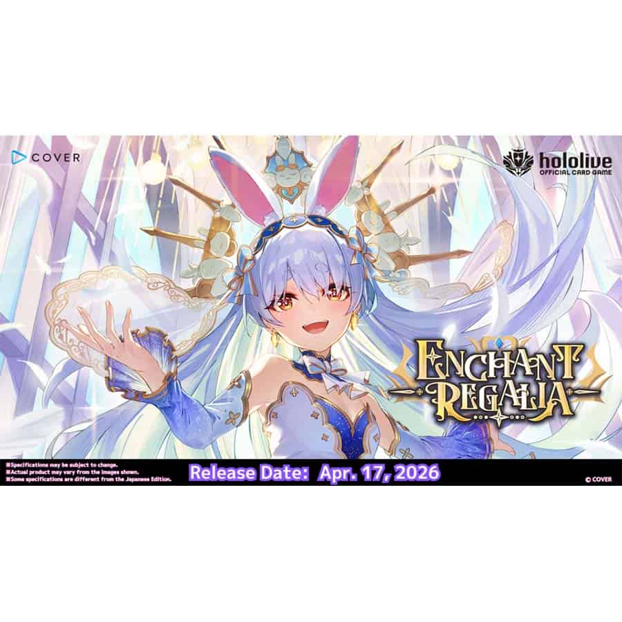 Bushiroad Se-Asia Pte Ltd -  Hololive Official Card Game Booster Pack: Enchant Regalia (12Ct)