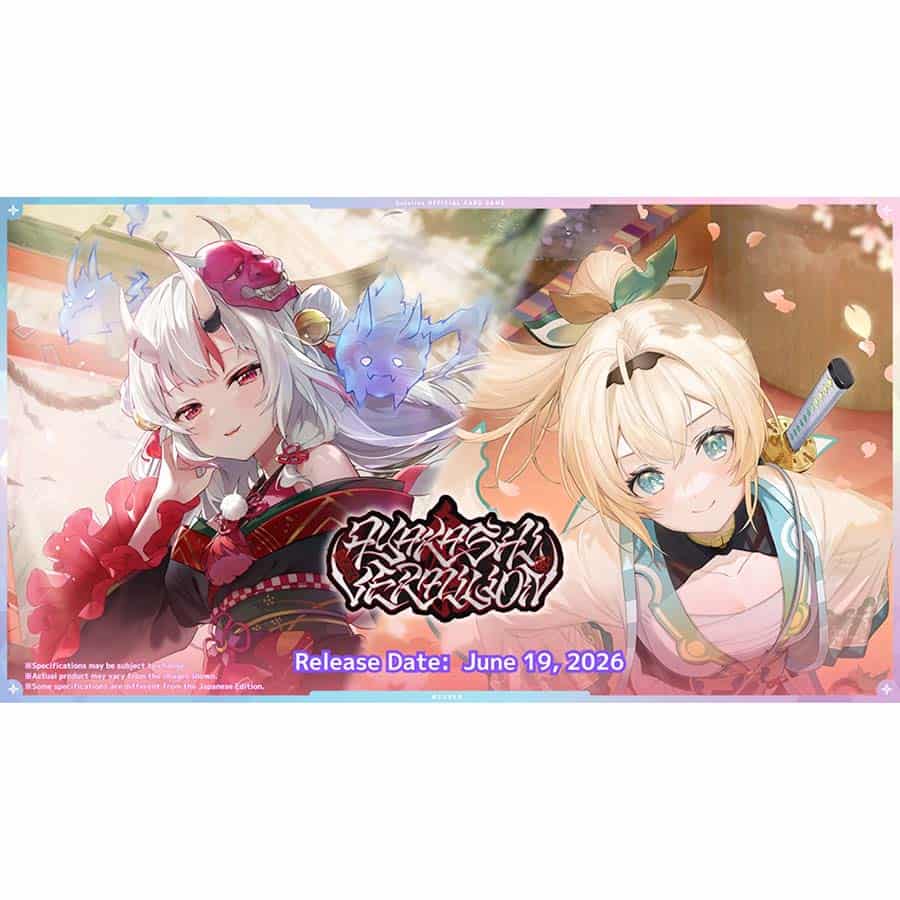Bushiroad Se-Asia Pte Ltd -  Hololive Official Card Game Booster Pack: Ayakashi Vermilion (12Ct) Pre-Order