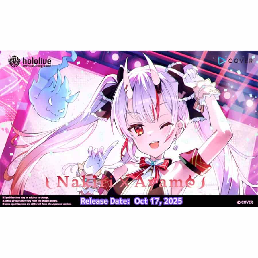Bushiroad Se-Asia Pte Ltd -  Hololive Official Card Game Start Deck: Nakiri Ayame (6Ct) Pre-Order